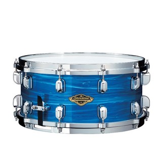 Tama Starclassic Walnut/Birch Snare Drum 14×6.5 - Lacquer Ocean Blue Ripple [WBSS65-LOR]