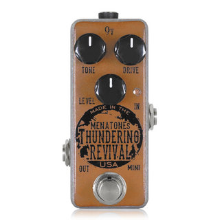 MenatoneMenatone メナトーン Thundering Revival Mini オーバードライブ ギターエフェクター