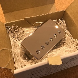 Y.O.S Smoggy Humbucker Front Covered Nickel