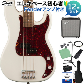 Squier by FenderClassic Vibe ’60s Precision Bass Olympic White ベース 初心者12点セット