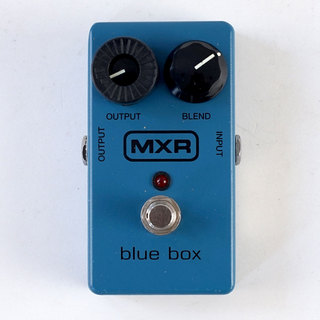 MXR Blue Box Script ブルーボックス オクターブファズ MXR® BLUE BOX™ FUZZ - Dunlop