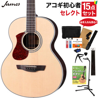 James J-450A/LH NAT アコースティックギター セレクト15点セット 初心者セット 左利き用