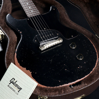 Gibson Custom ShopMurphy Lab 1960 Les Paul Junior Double Cut Ebony Ultra Heavy Aged(重量:2.97kg)【渋谷店】