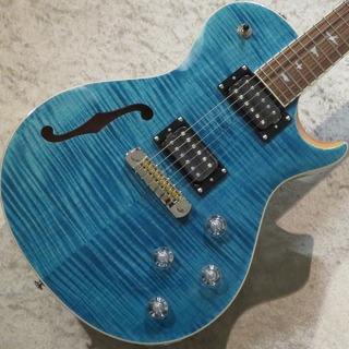 Paul Reed Smith(PRS) 【爽快極上フレイム!!】SE Zach Myers Semi-Hollow Body Myers Blue #G078038【軽量3.02kg】