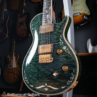 Paul Reed Smith(PRS){BUG} Private Stock #14XX PS 10th Anniversary Singlecut Trem / BRW neck & FB - Forest Green -