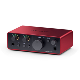 Focusrite Scarlett Solo (gen4) 国内正規品 オーディオインターフェイス ☆送料無料