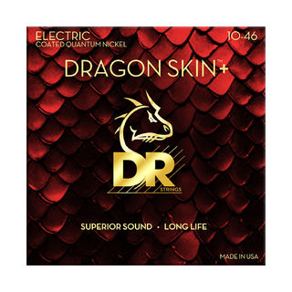 DR DRAGON SKIN+ ライトミディアム 010-046 エレキギター弦DEQ-10