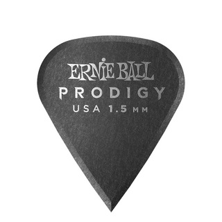 ERNIE BALLアーニーボール 9335 1.5mm Black Sharp Prodigy Picks 6-pack ギターピック