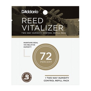 D'Addario Woodwinds/RICOリード・ヴァイタライザー リフィル 1パック 72％ 湿度調整剤
