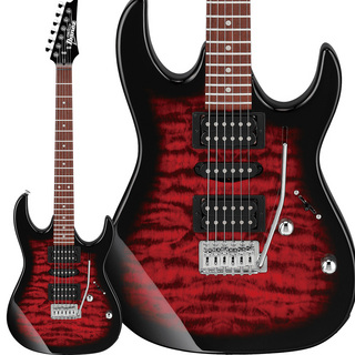 Ibanez GRX70QA TRB (Transparent Red Burst) エレキギター