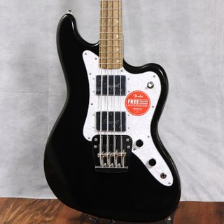 Squier by FenderParanormal Rascal Bass HH Laurel Fingerboard White Pearloid Pickguard Metallic Black   【梅田店】