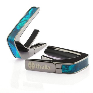 Thalia Capos BLACK CHROME TEAL ANGEL WING【Exotic Shell】