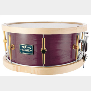canopus Oil Finished Snare ウッドフープ仕様 14x6.5 Smoky Violet Oil