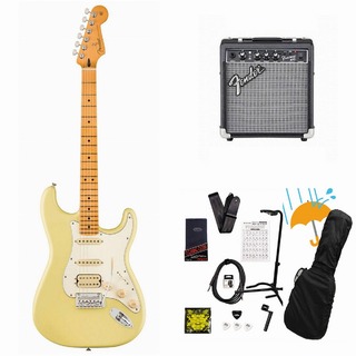 FenderPlayer II Stratocaster HSS Maple FB Hialeah Yellow エレキギター Fender 10Wアンプ付属エレキギター初心