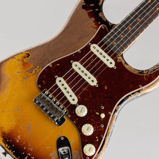 Fender Custom Shop Limited Edition Roasted '61 Stratocaster Super Heavy Relic Aged 3-Color Sunburst 2023