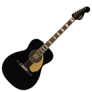 Fender フェンダー MALIBU VINTAGE BLK W/C Black エレアコ アコースティックギター