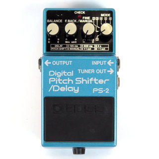 BOSS 【中古】 デジタル ピッチシフター ディレイ BOSS PS-2 Digital Pitch Shifter Delay Made in Japan