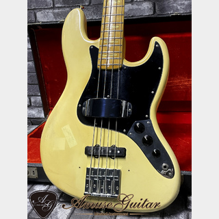 Fender Jazz Bass # Olympic White 1976年製【Badass II Bass Bridge】" Amazingly lightweight!!" 4.25kg