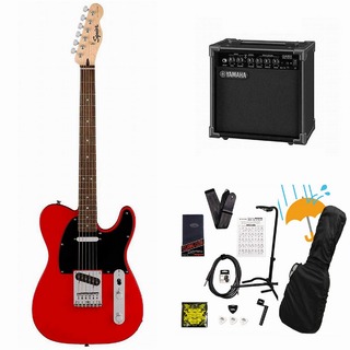 Squier by Fender Sonic Telecaster Laurel FB BK PG Torino Red YAMAHA GA15IIアンプ付属初心者セットR【WEBSHOP】