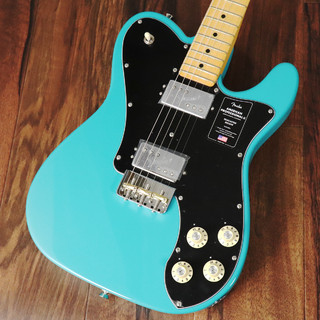 Fender American Professional II Teleaster Deluxe Maple Fingerboard Miami Blue   【梅田店】