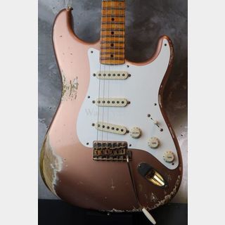 Fender Custom Shop Stratocaster 1957 Heavy Relic / RARE Aged Copper Finish / Gold Parts