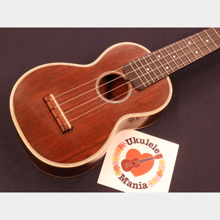 Martin Custom Style 3M Mahogany Soprano with Ebony Fretboard & Ivoroid Binding Ukulele #5452