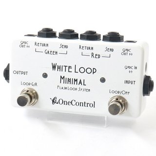 ONE CONTROL WHITE LOOP Minimal Series ギター用 スイッチングシステム【池袋店】