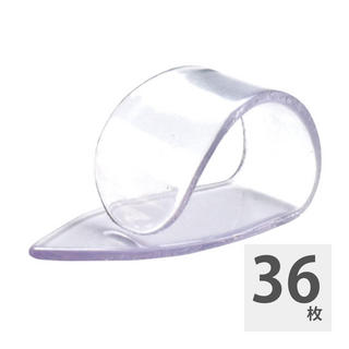 Jim Dunlop9035 Clear “D” Plastic Thumbpicks ミディアム サムピック×36枚