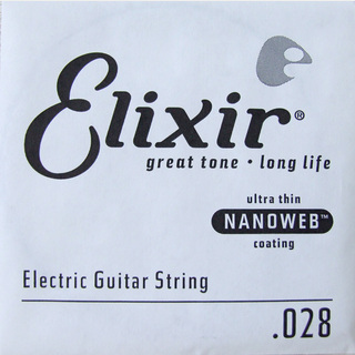 Elixir15228/028弦×4本 エリクサーナノウェブバラ弦