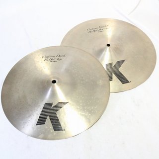 Zildjian K.Custom 14" 1000/1288g Dark Hihats Top & Bottom【池袋店】