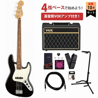 FenderPlayer Series Jazz Bass Black Pau FerroVOXアンプ付属エレキベース初心者セット【WEBSHOP】