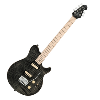 Sterling by MUSIC MANエレキギター スターリン ミュージックマン SUB AXIS FLAME TOP AX3FM-TBK-M1 アクシス トランスブラック