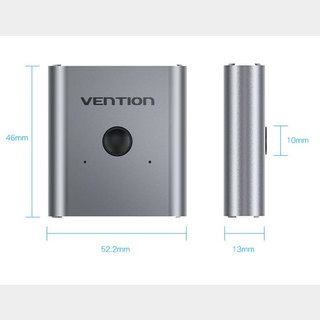 VENTION2-Port HDMI Bi-Direction Switcher Silver