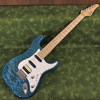 Suhr 【USED】Classic Quilt Maple Top Aqua Blue SN.65180