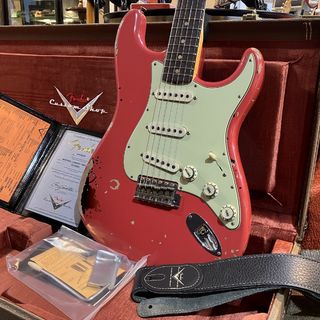 Fender Custom ShopMichael Landau Signature 1963 Relic Stratocaster Fiesta Red over 3CS【御茶ノ水本店 FINEST GUITARS】