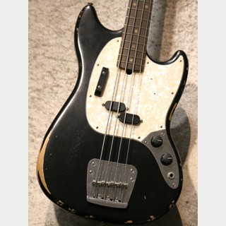 Fender JMJ Road Worn Mustang Bass -Black-【3.45kg】