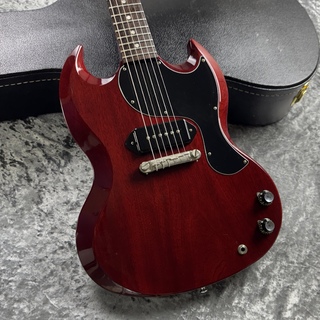 Gibson Custom Shop 【良杢・良指板】1963 SG Junior Cherry Lightning Bar VOS [2.98kg] 2021年製 美品中古