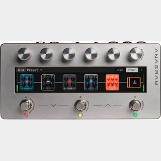 ダークグラスから直感的な操作が可能なマルチ・エフェクター「ANAGRAM