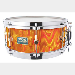 canopus The Maple 6.5x13 Snare Drum Marmalade Swirl