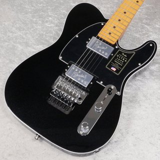 Fender American Ultra Luxe Telecaster Floyd Rose HH Maple Mystic Black【新宿店】