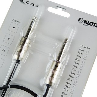 Custom Audio Japan(CAJ)【大決算セール】 CAJ KLOTZ Patch Cable Series (I to I/30cm) [CAJ KLOTZ P Cable IsIs30]