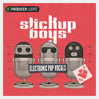 PRODUCER LOOPS STICK UP BOYS ELECTRONIC POP VOCALS VOL 2