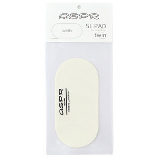 ASPR（アサプラ）SL-PAD twin white ツインペダル用 バスドラムインパクトパッド 白