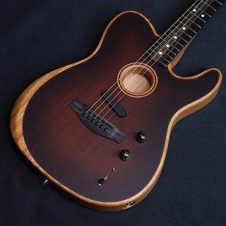 Fender American Acoustasonic Telecaster All-Mahogany Ebony Fingerboard Bourbon Burst 【横浜店】