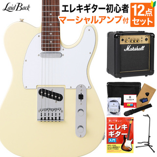 Laid BackLTL-5-R-SS WIV エレキギター初心者12点セット【マーシャルアンプ付き】