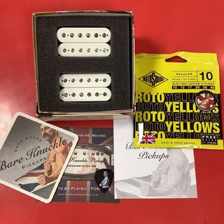 【最終価格】Bare knuckle MULE ピックアップ セット エイジド Bare Knuckle Pickups ( ベアナックルピックアップス ) The Mule Set