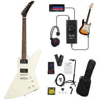 Epiphone Inspired by Gibson Explorer 80s EMG Classic White エピフォン 録音＆セッションで上達！Fender Link I/O