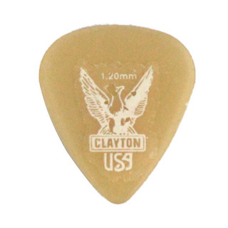 CLAYTON クレイトン US120 Ultem Gold 1.20mm スタンダード ギターピック×36枚