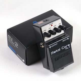 BOSS 【中古】メタルコア エフェクター BOSS ML-2 Metal Core ハイゲイン ディストーション エフェクター
