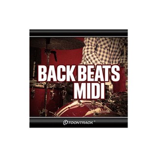 TOONTRACKDRUM MIDI - BACK BEATS(オンライン納品専用)※代引きはご利用いただけません